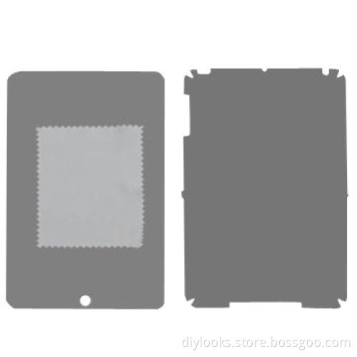 Refurbished Front + Back Full-body Screen Protectors for iPad Mini, with Scratch Card